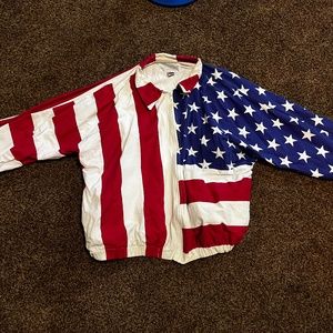 1993 Limited Edition American Flag Bomber Jacket